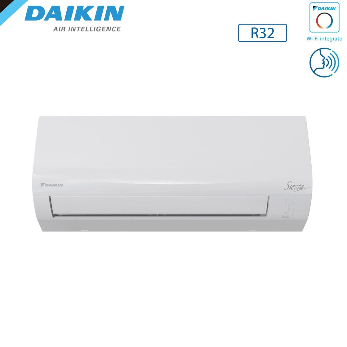 daikin climatizzatore condizionatore daikin dual split inverter serie siesta 1212 con 2amxf50a r 32 wi fi optional 1200012000 ean 8059657008985