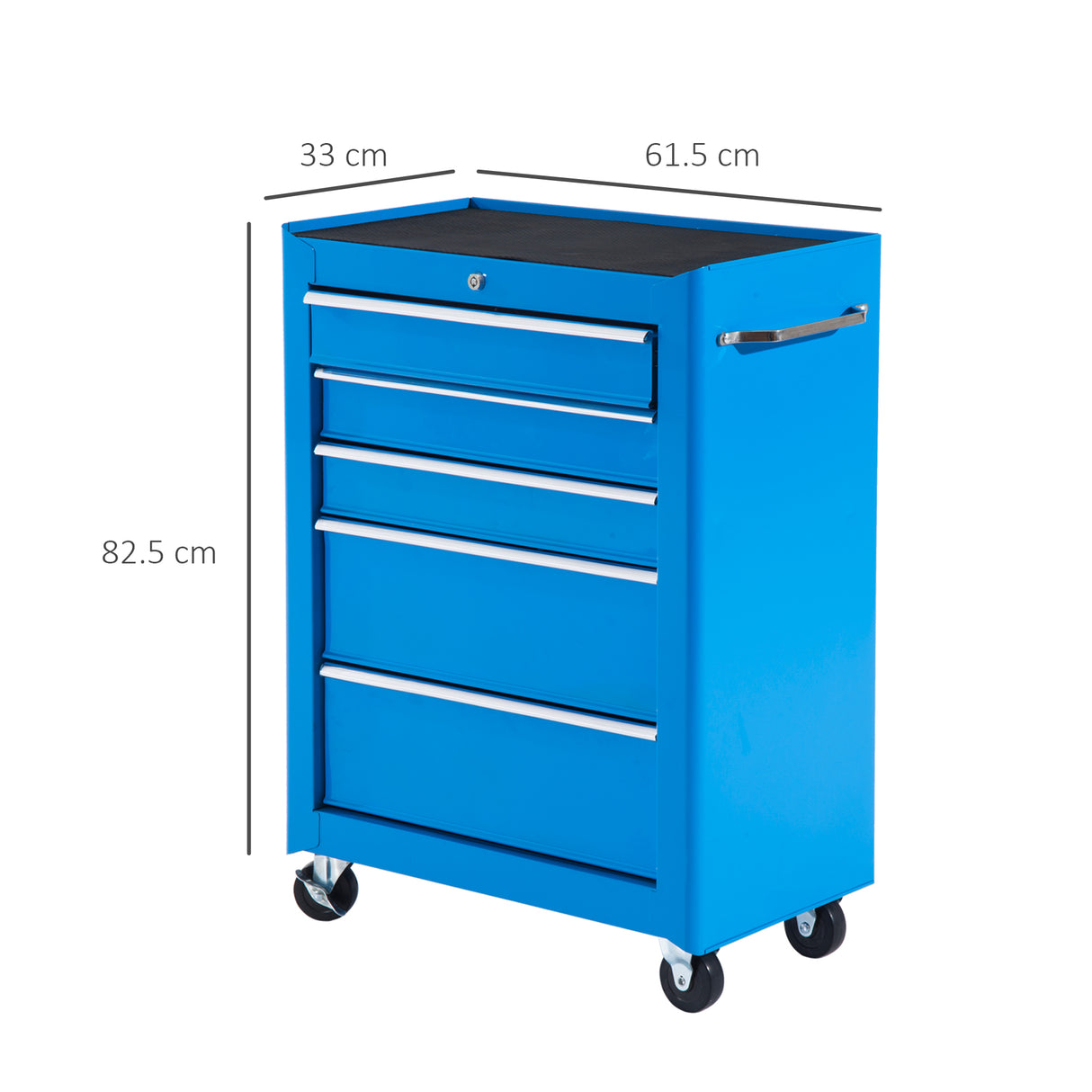 easycomfort easycomfort carrello porta utensili da officina con cassettiera azzurro 61.5 x 33 x 85cm ean 8055776910567