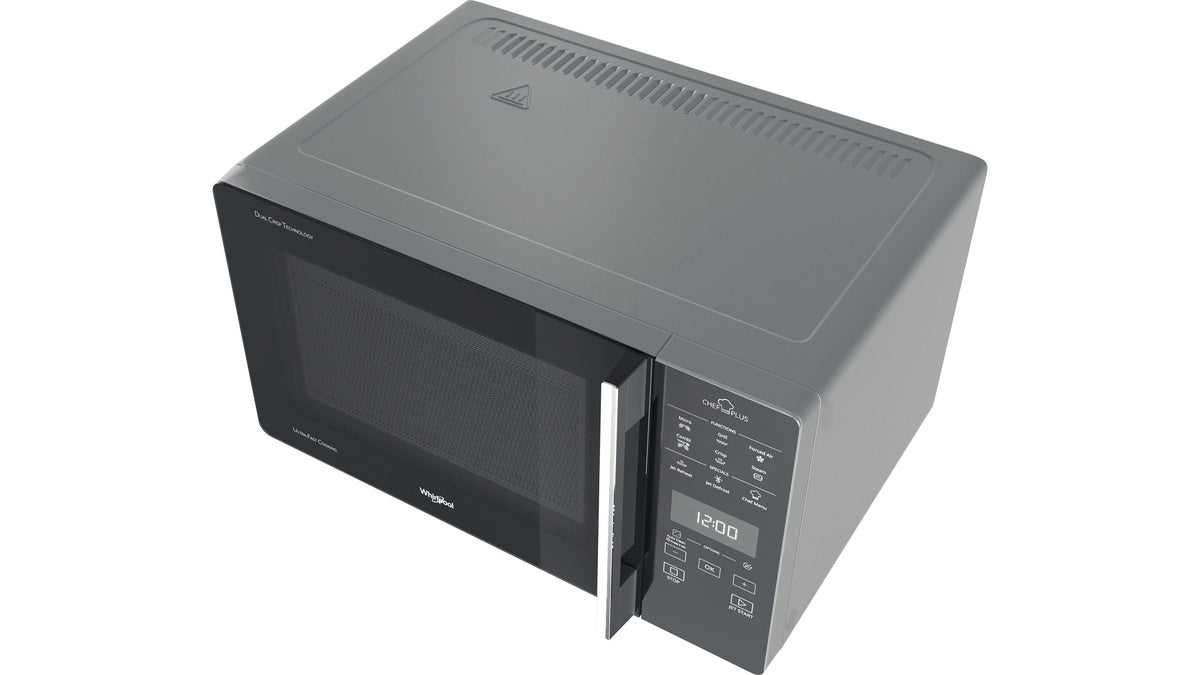 whirlpool microonde combinato whirlpool chef plus mcp 359 sl 800 w 25 litri grill a30xl52xp494 funzione cottura a vapore argento ean 8003437862069