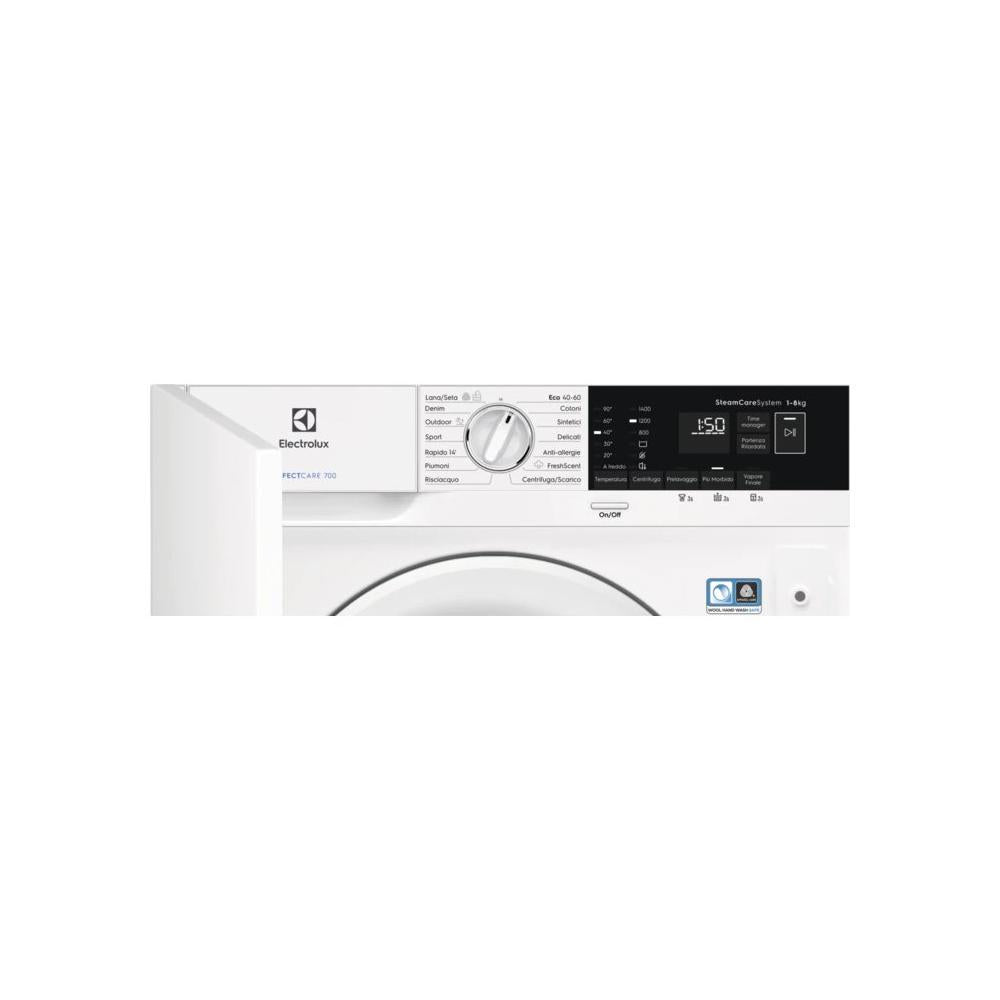 electrolux lavatrice a incasso electrolux serie 700 ew7f484bi 8 kg 1400 giri classe d a819xl596xp54 vapore pro sensicare ean 7332543780754