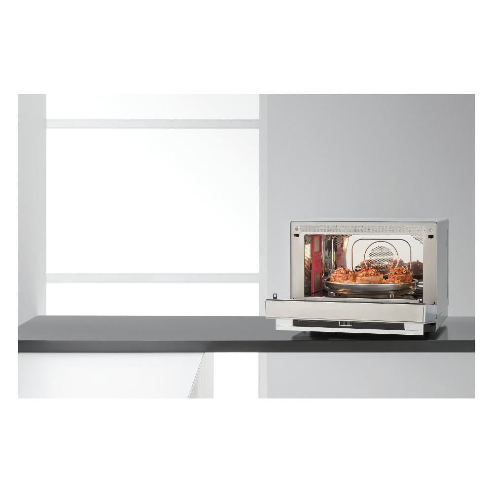 whirlpool forno a microonde combinato whirlpool 6 senso mwsc 9133 sx 33 litri 1000 w a373xl49xp54 cavita xxl crispfry auto clean inox ean 8003437643019