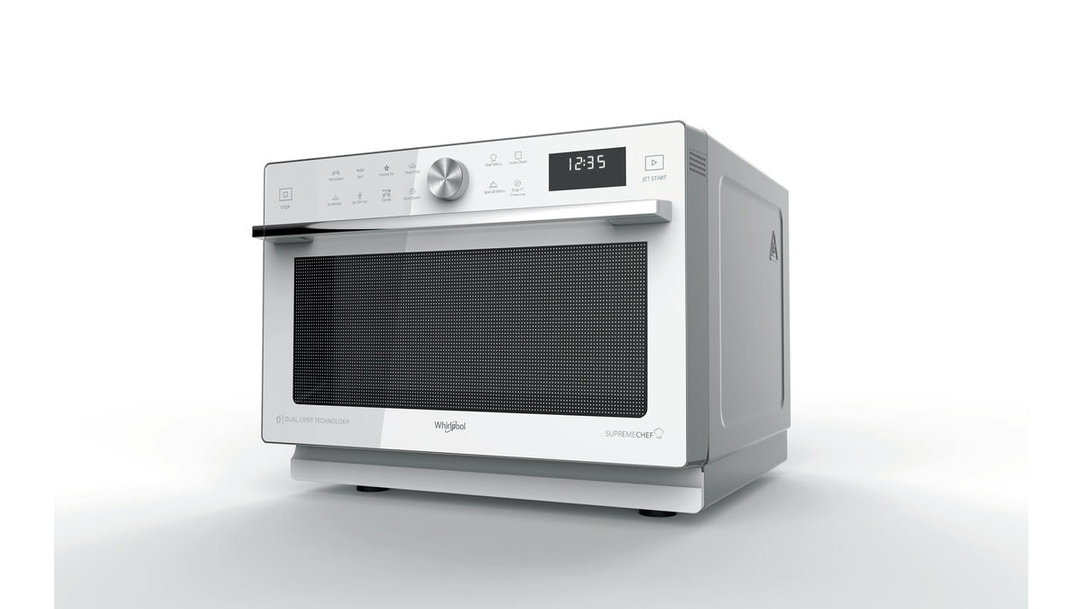 whirlpool microonde combinato whirlpool mwsc 933 sw 33 litri 900 w a373xl49xp54 auto clean tecnologia 6 senso bianco ean 8003437642975