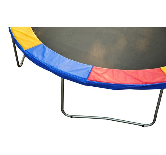 easycomfort easycomfort copertura di protezione per trampolino elastico rosso giallo e blu 244cm ean 8054111844598