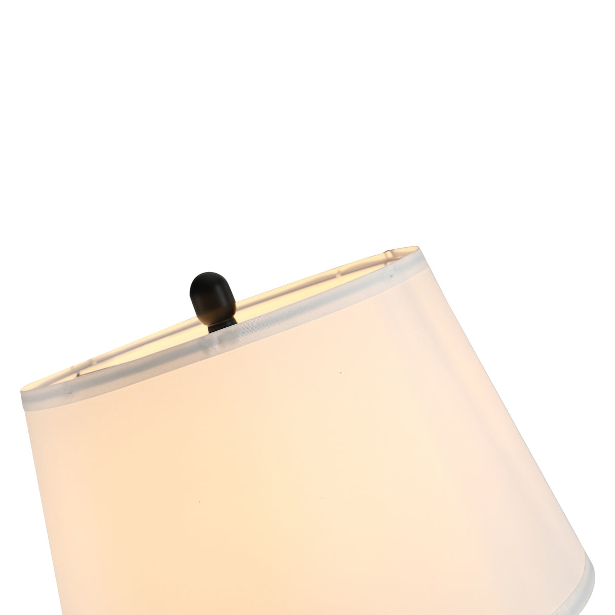 easycomfort easycomfort set 3 pezzi lampada da terra e 2 lampade da tavolo in metallo design vintage lampadine e27 nero e bianco ean 8054144133508