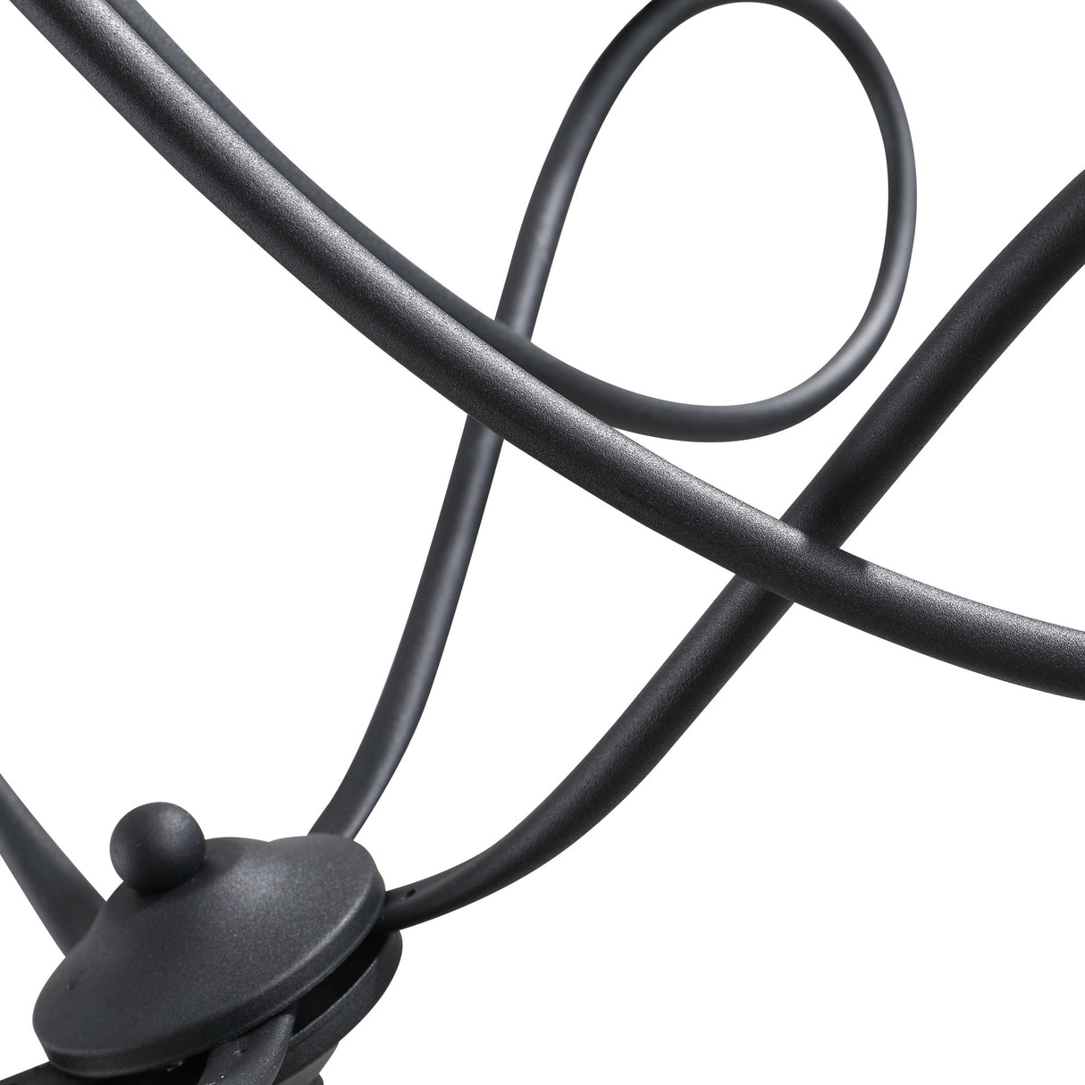 easycomfort easycomfort lampadario a soffitto in acciaio intrecciato nero con 5 candelieri ean 8054144136028