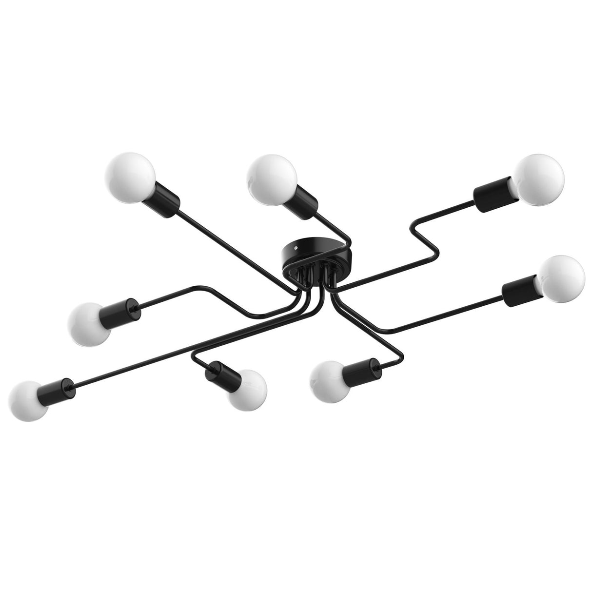 easycomfort easycomfort lampadario a soffitto moderno 8 luci illuminazione design industriale ean 8054111849647