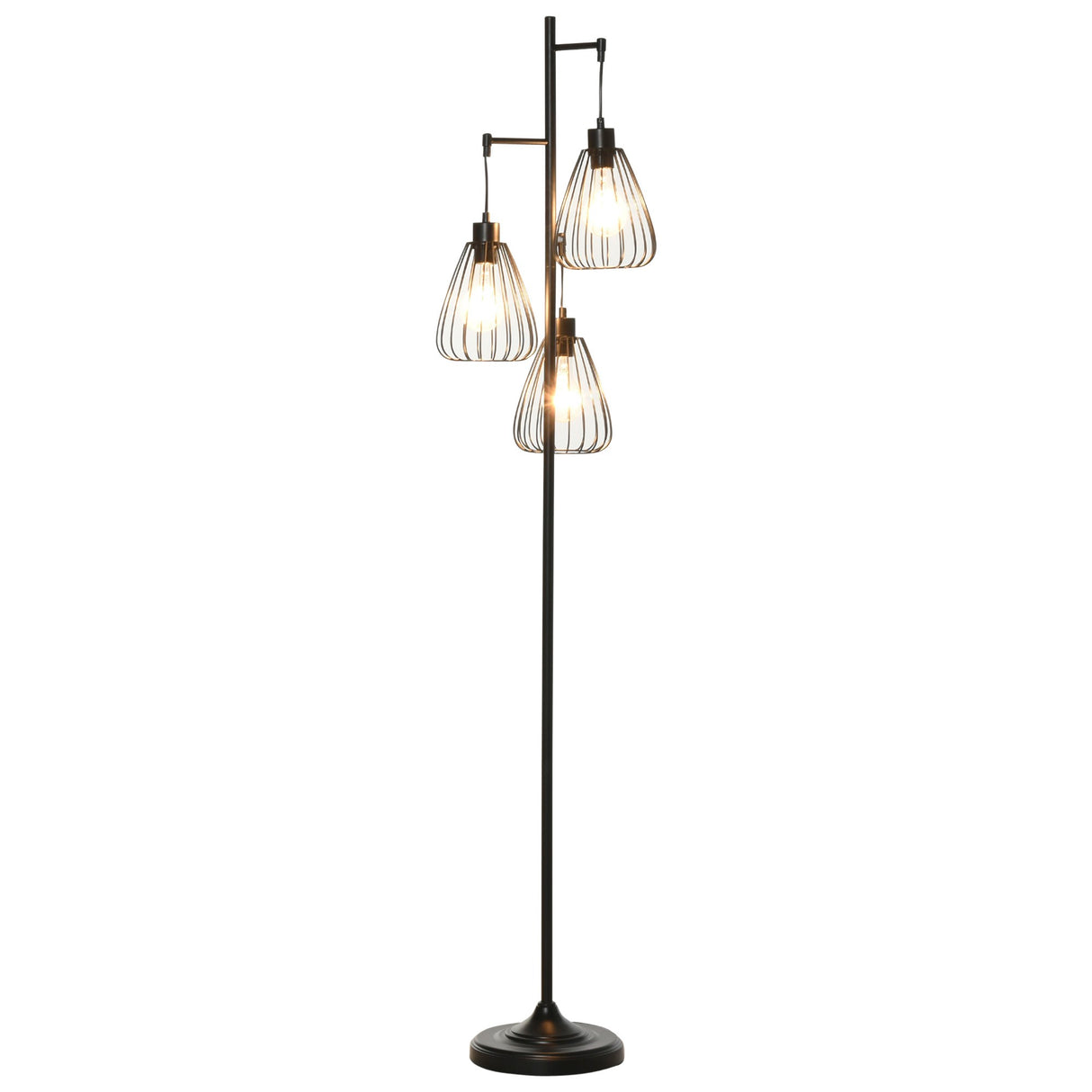 easycomfort easycomfort lampada da terra vintage industriale in metallo nero lampada a piantana da terra moderna 35 x 170cm ean 8054144133942