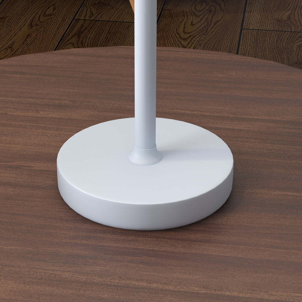 easycomfort easycomfort lampada da tavolo portatile in acrilico e metallo da 3600mah con cavo di ricarica 11 2x36 5 cm grigio