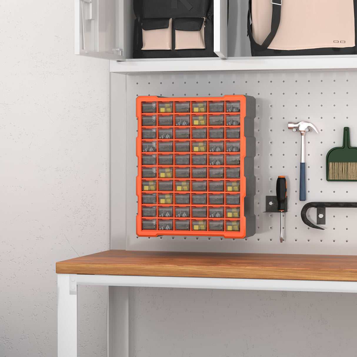 easycomfort easycomfort cassettiera box per accessori minuteria arancione 38x16x47.5cm ean 8054111847988