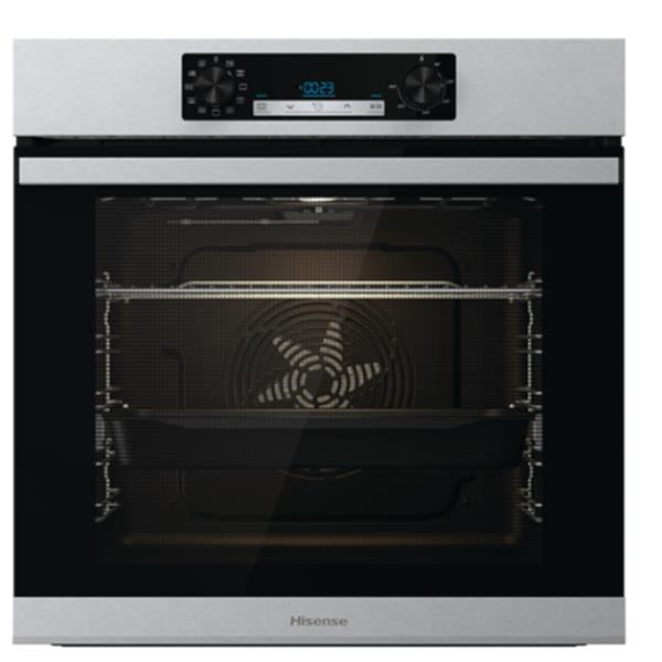 hisense forno a incasso hisense bi62216axtc classe a cavita xxl 77 litri a595xl595xp564 elettrico ventilato multifunzione in acciaio inox ean 3838782638909