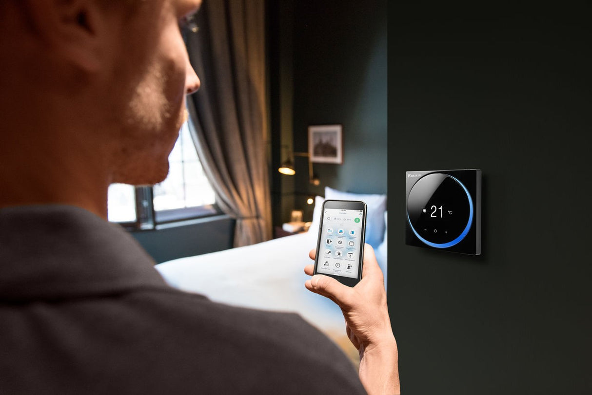 daikin comando a filo daikin madoka nero brc1h52k con sistema bluetooth