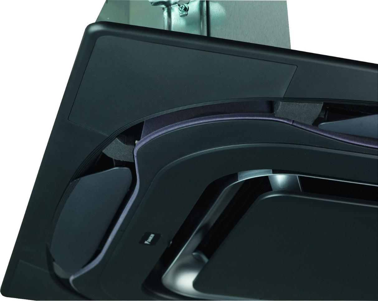 daikin griglia standard daikin per condizionatori a cassetta bycq140epb 95x95 colore nero