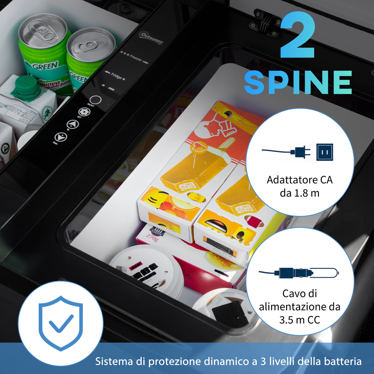 easycomfort easycomfort frigo portatile elettrico a compressore da 35l con maniglia telescopica e ruote frigorifero piccolo da 1224v dc e 110240v ac per auto e camion