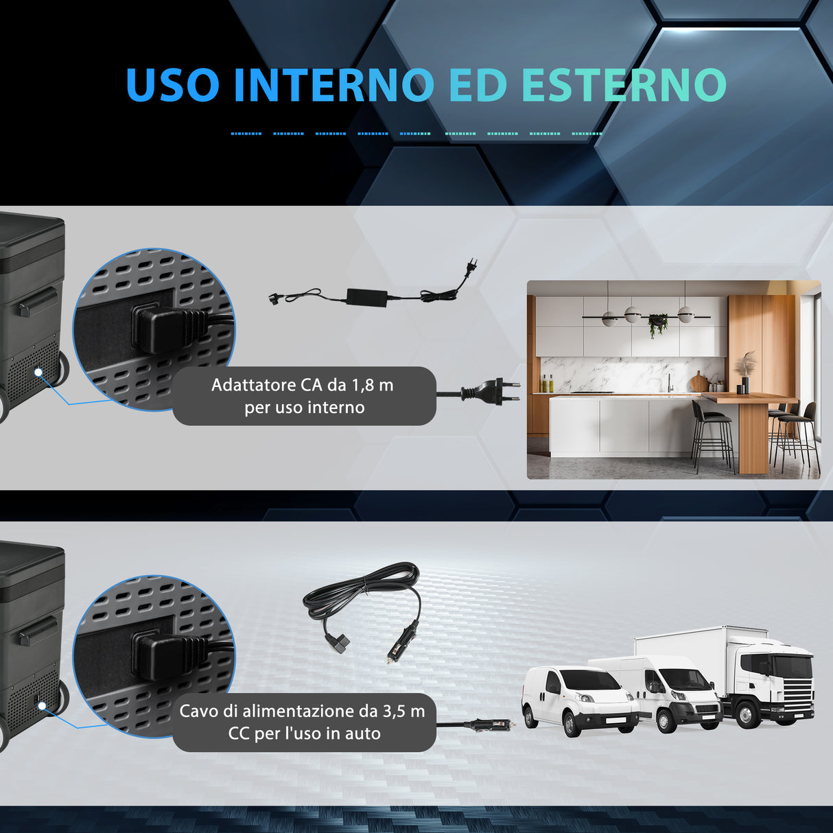 easycomfort easycomfort frigo portatile elettrico a compressore da 45l con maniglia telescopica e ruote frigorifero piccolo da 1224v dc e 110240v ac per auto e camion