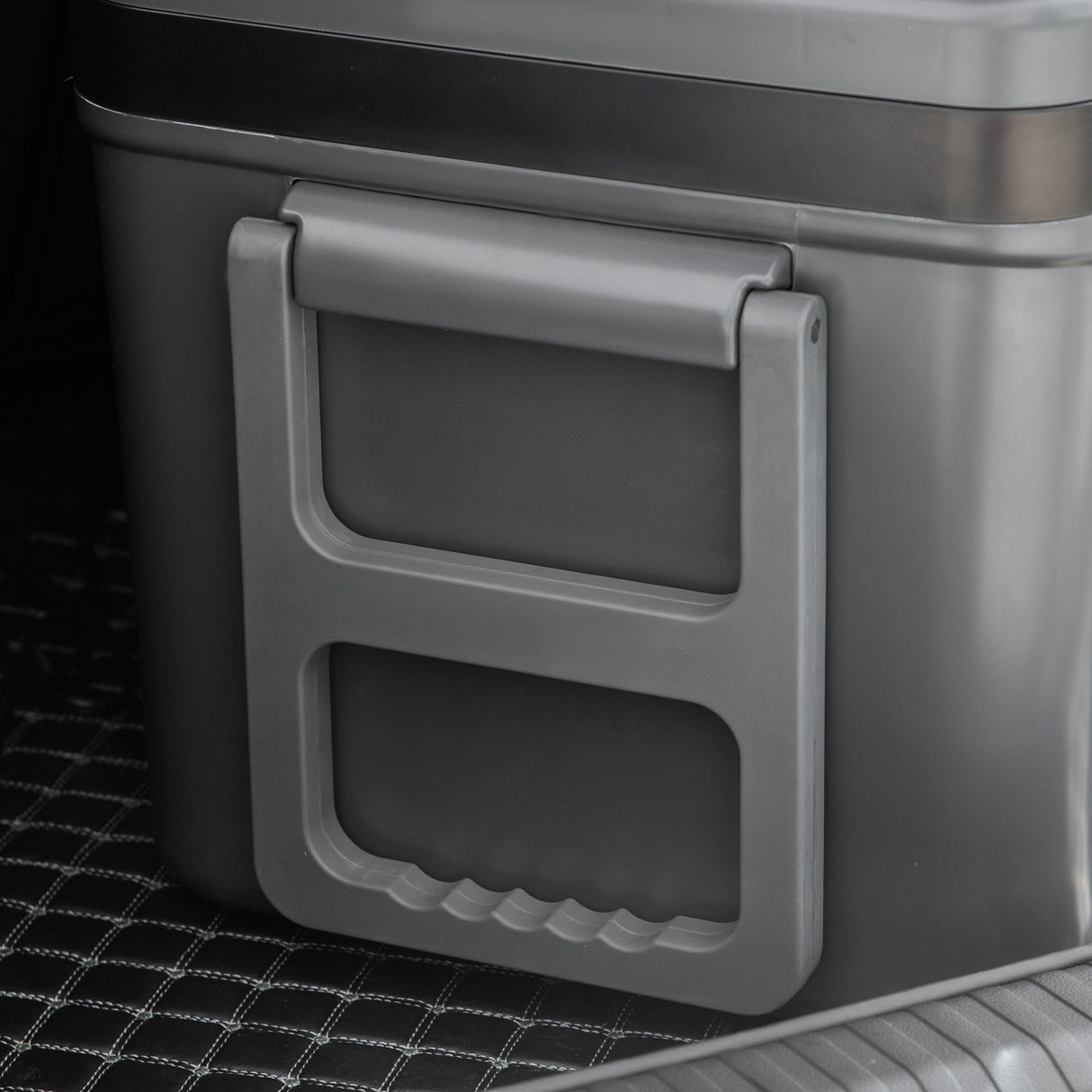 easycomfort easycomfort frigo portatile elettrico a compressore da 45l con maniglia telescopica e ruote frigorifero piccolo da 1224v dc e 110240v ac per auto e camion