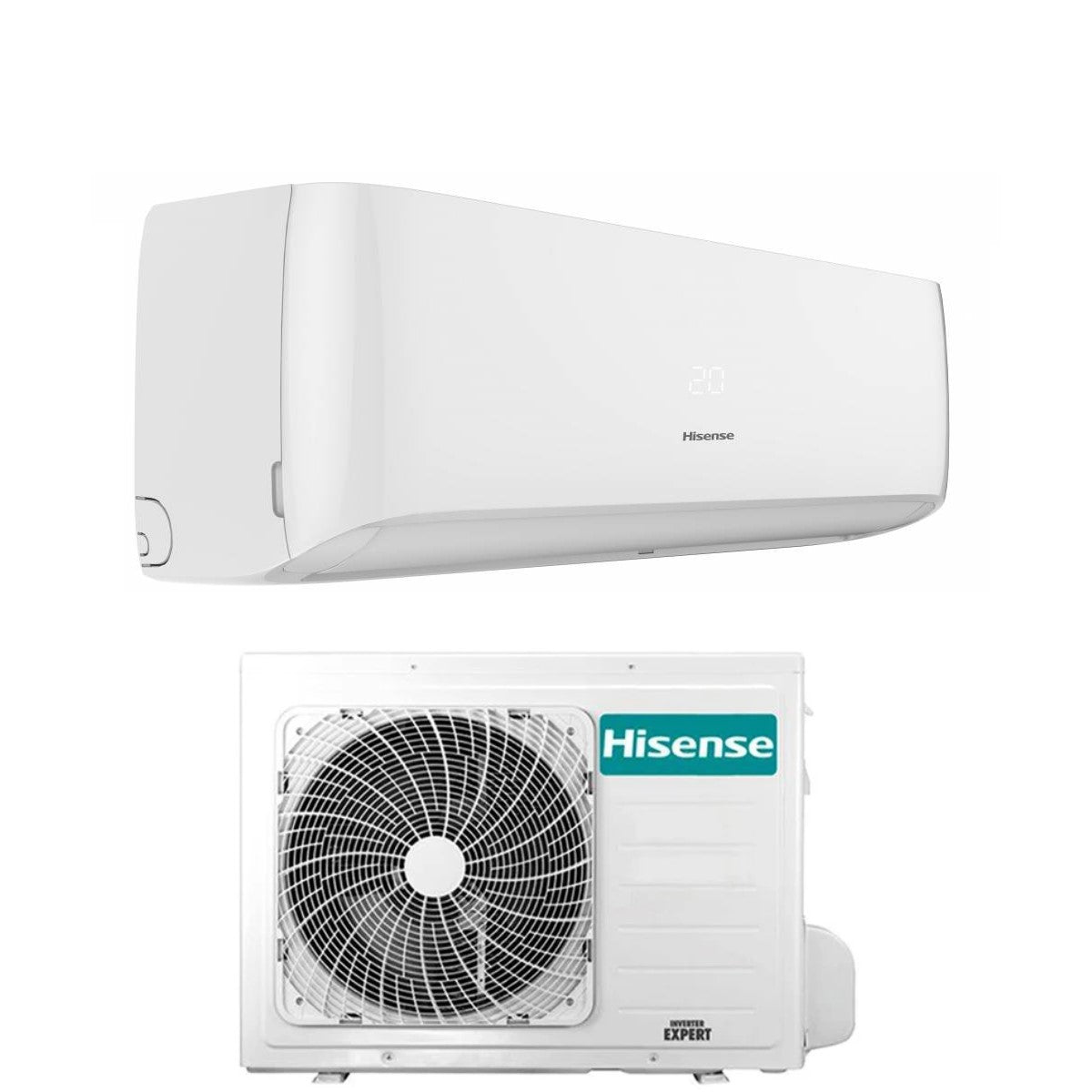 hisense climatizzatore condizionatore hisense inverter serie easy smart 18000 btu ca50xs1gg ca50xs1gw r 32 wi fi integrato classe aa