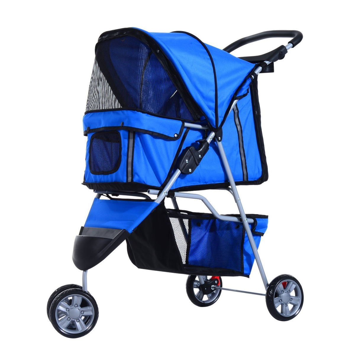 easycomfort easycomfort passeggino per cani carrello per animali domestici blu 75 x 45 x 97cm ean 8054111849494