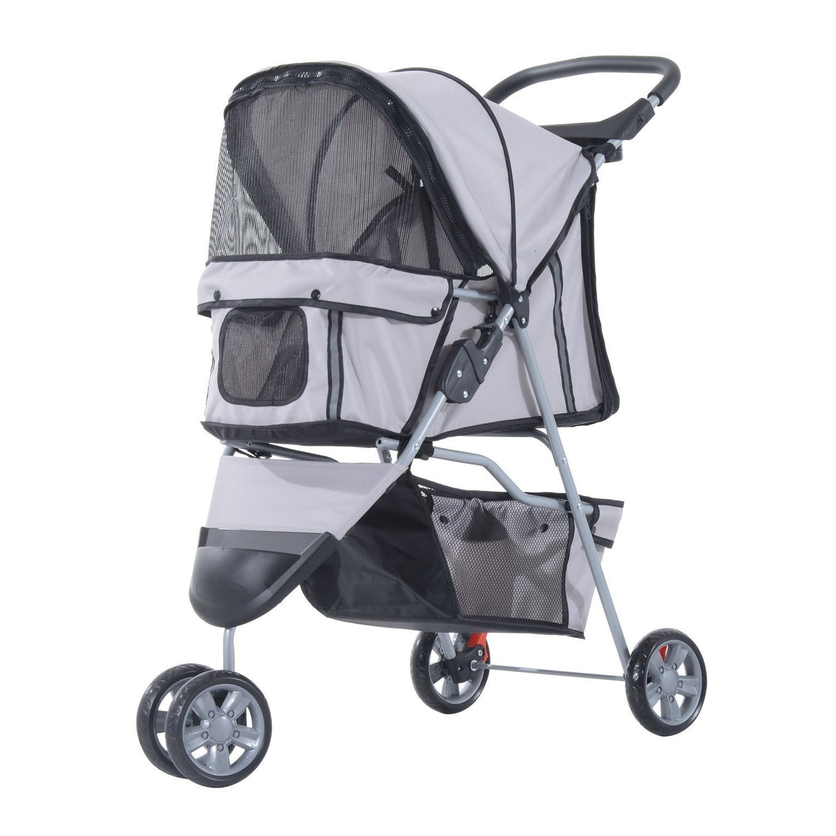 easycomfort easycomfort passeggino per cani carrello per animali domestici grigio 75 x 45 x 97cm ean 8054111849579