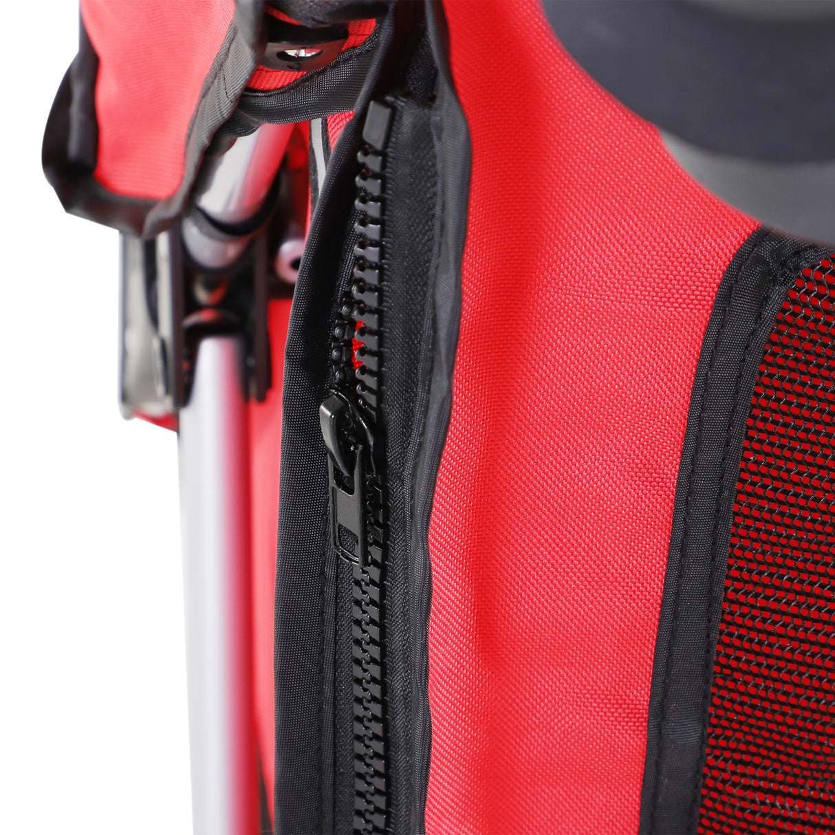 easycomfort easycomfort passeggino per cani carrello per animali domestici rosso 75x45x97cm ean 8054111849777