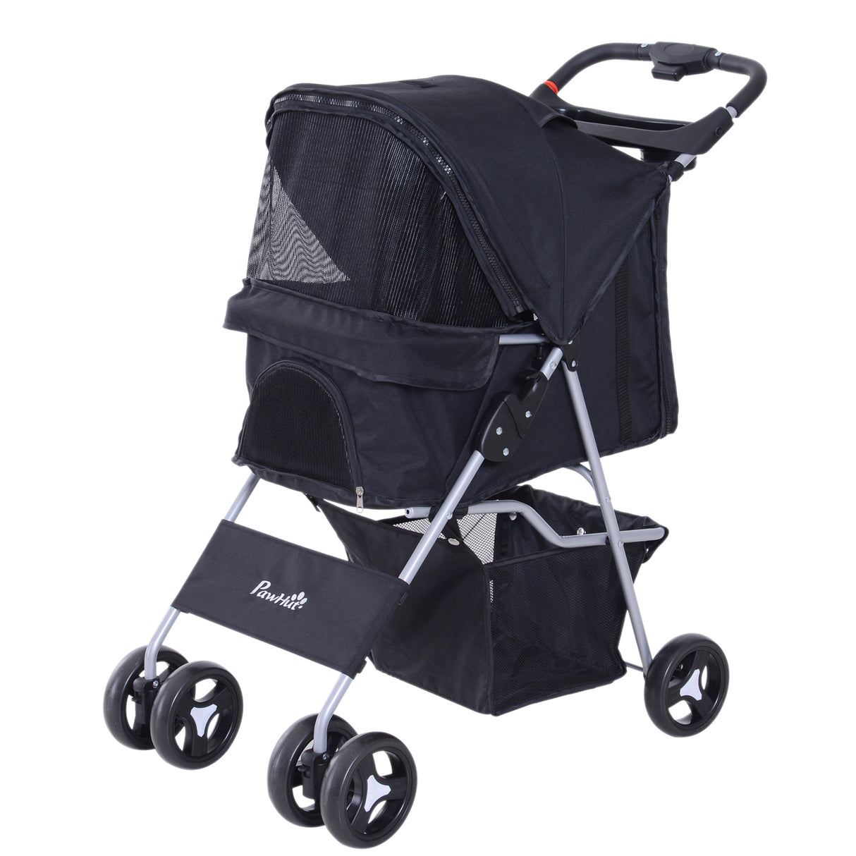 easycomfort easycomfort passeggino per animali domestici pieghevole nero 77x47x101cm ean 8054144130842