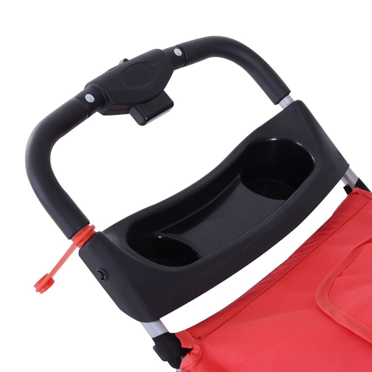 easycomfort easycomfort passeggino per animali domestici pieghevole rosso 75 x 46 x 94 cm ean 8054144130552