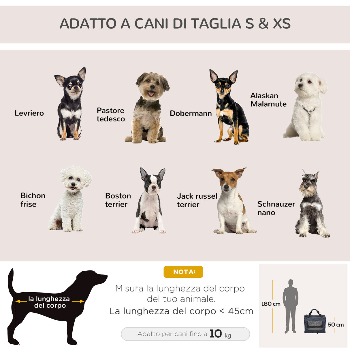 easycomfort easycomfort borsa per cani a 3 ingressi con cuscino e sacche portaoggetti in tessuto oxford blu e metallo 70x51x50 cm