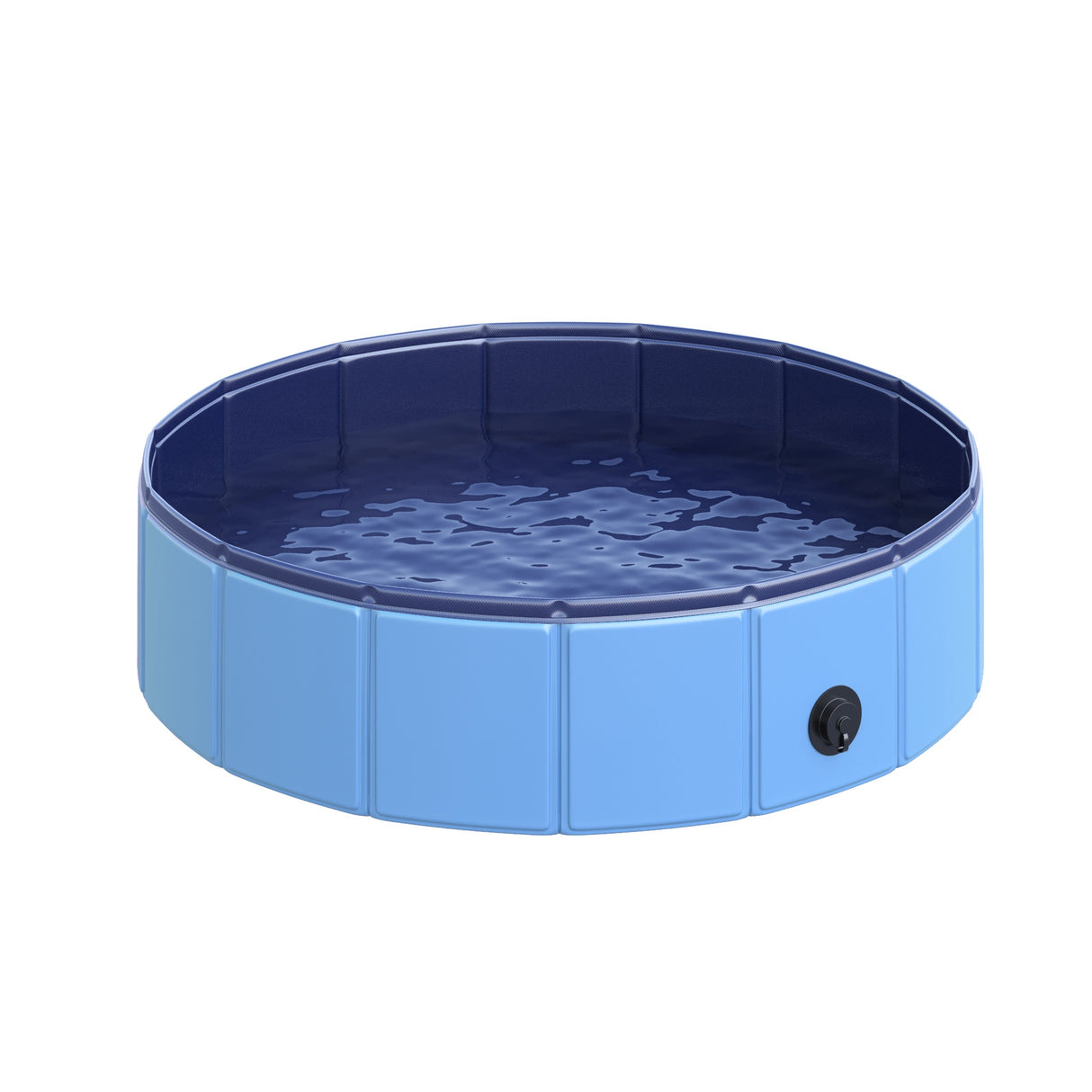 easycomfort easycomfort piscina per cani animali domestici portatile pieghevole in pvc blu 80x20cm ean 8054111845168