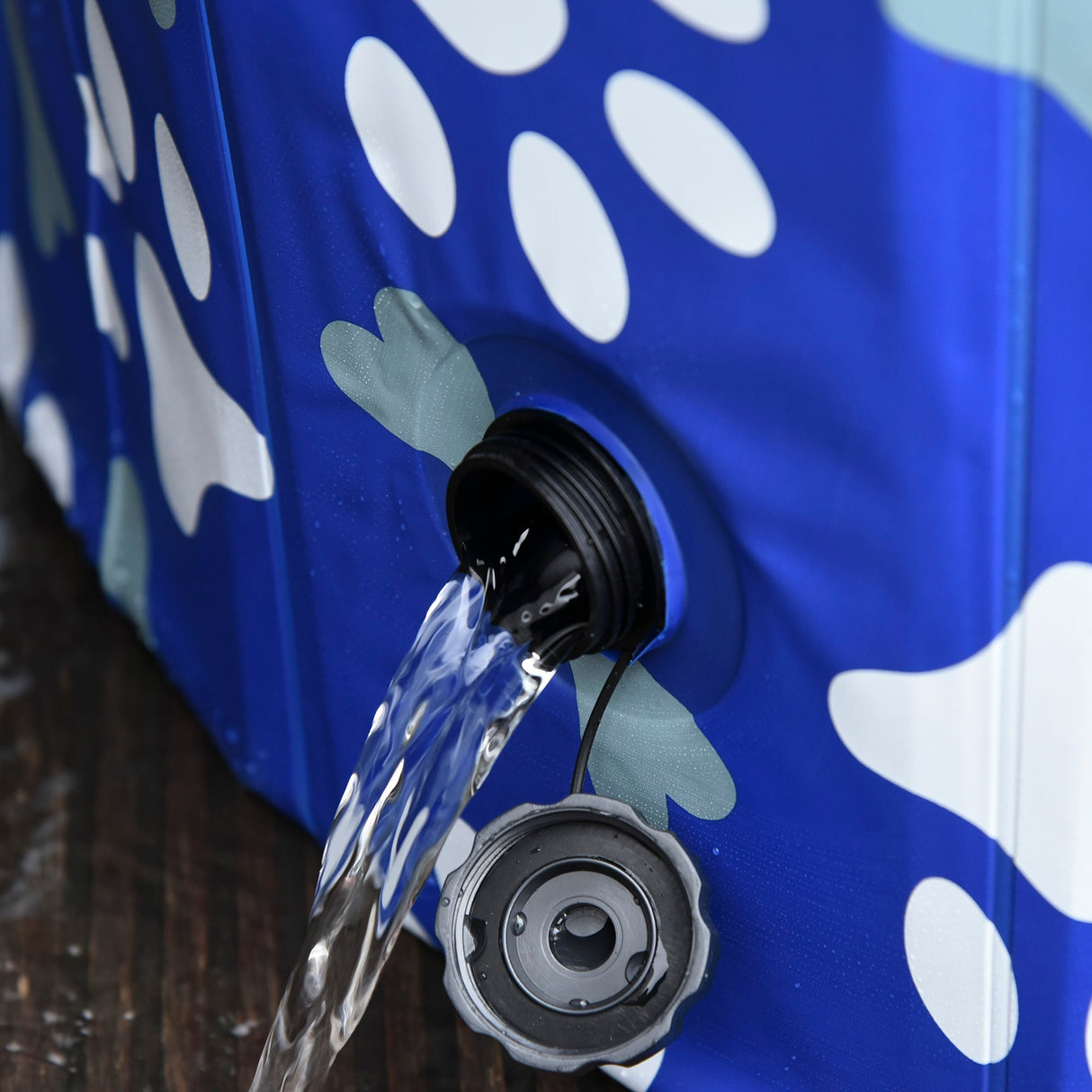 easycomfort easycomfort piscina rigida per cani taglia piccola 35kg in plastica dura e antiscivolo per giardino o interni blu 100x30cm ean 8054144131511