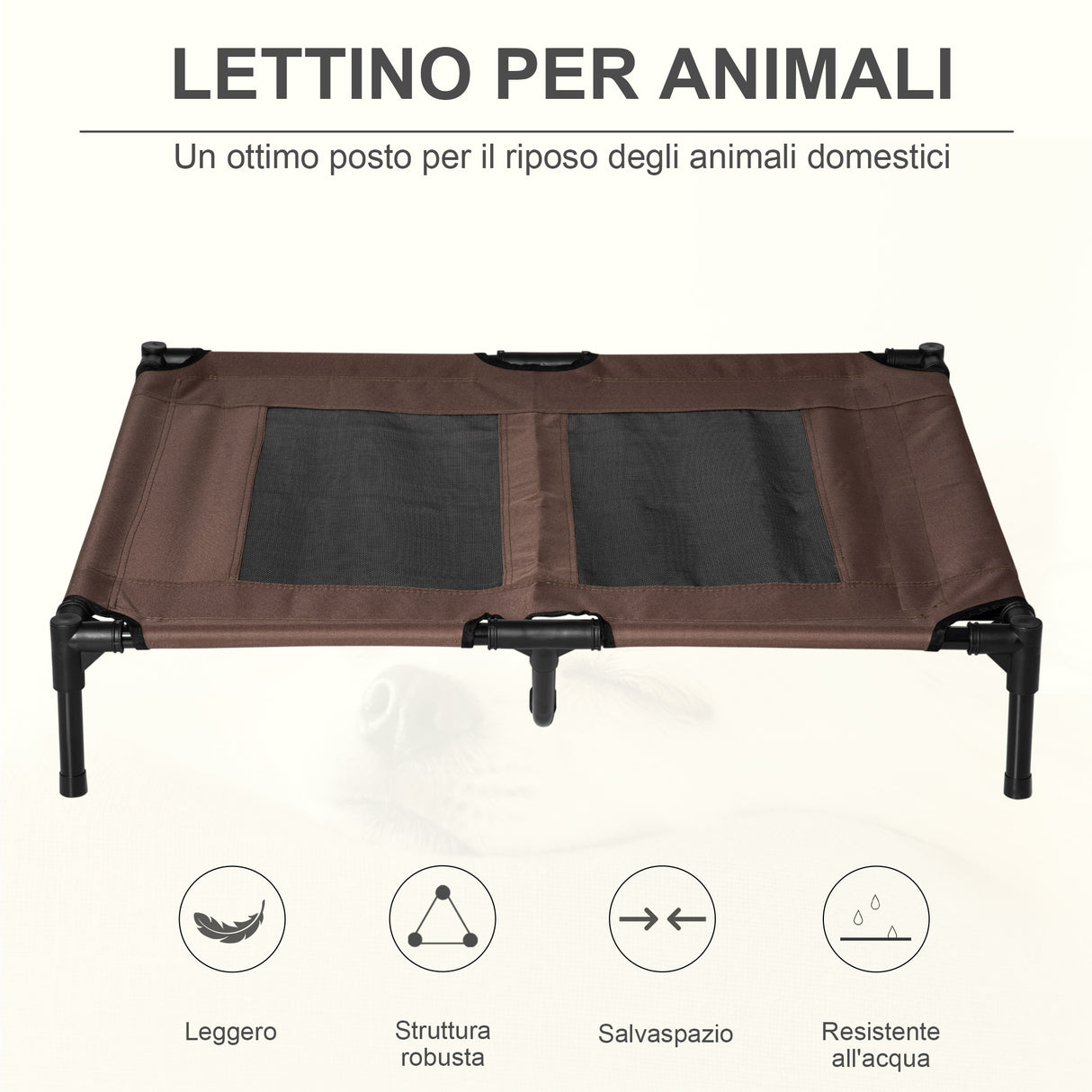 easycomfort easycomfort brandina per cani grandi pieghevole metallo e tessuto oxford traspirante ean 8054111842693