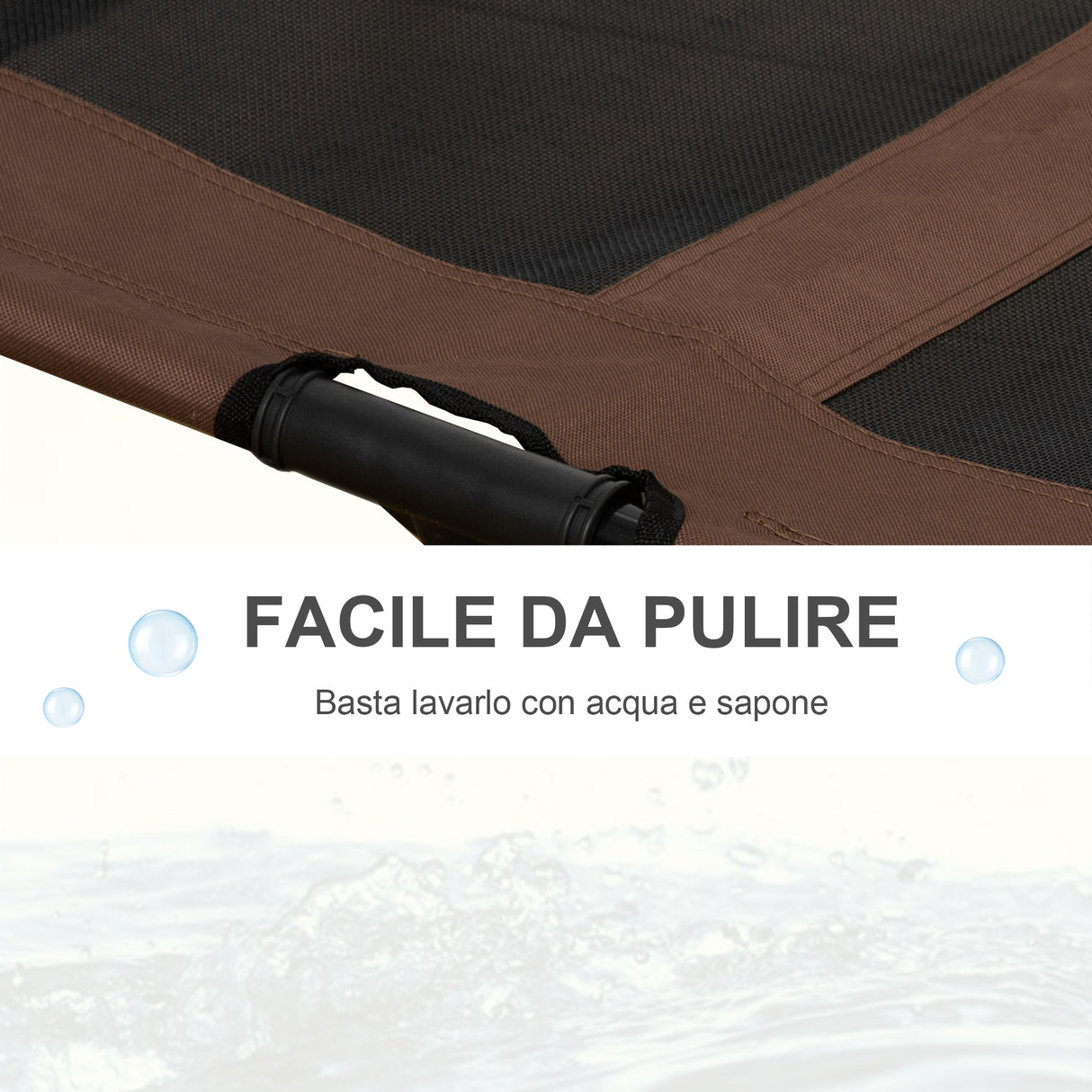 easycomfort easycomfort brandina per cani grandi pieghevole metallo e tessuto oxford traspirante ean 8054111842693