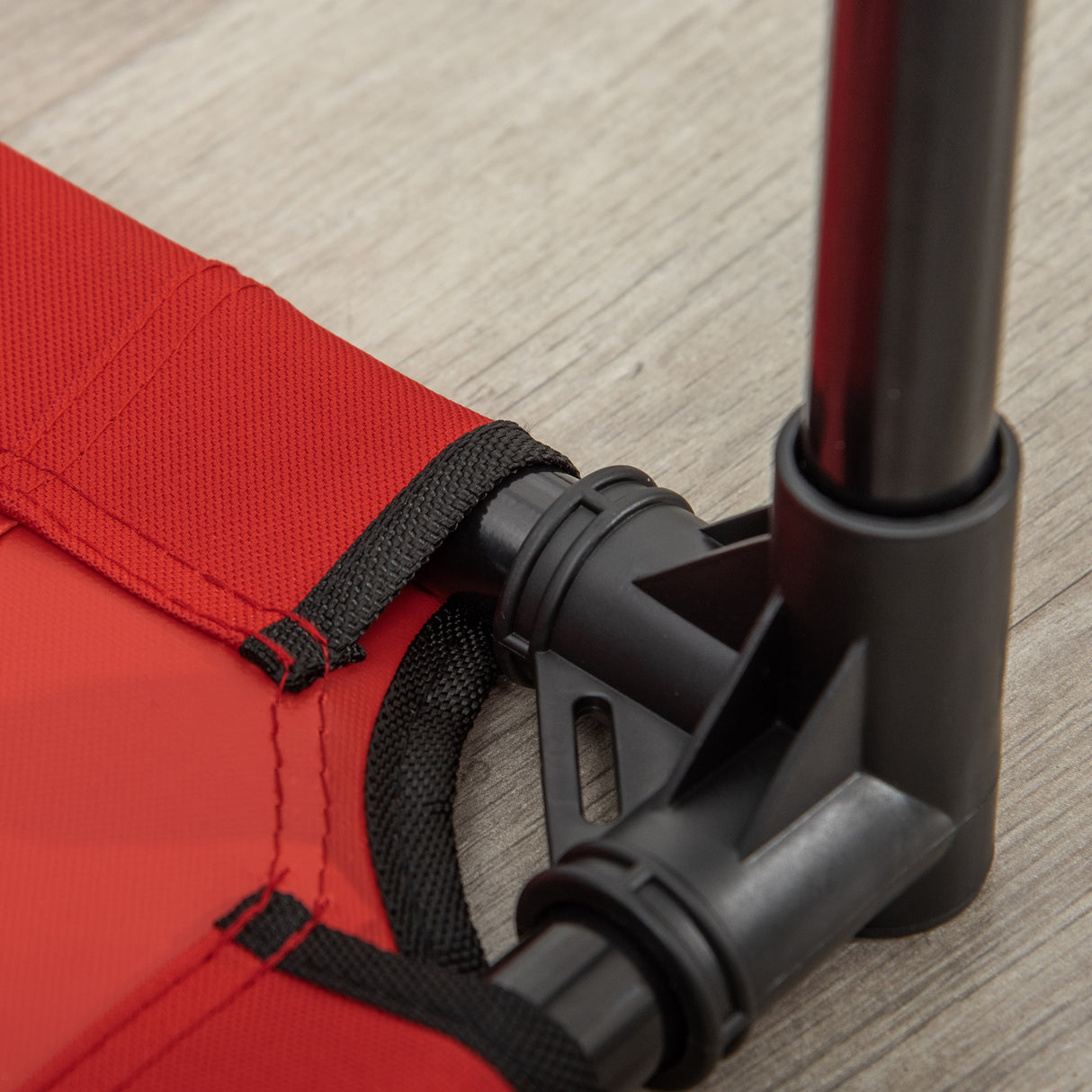 easycomfort easycomfort cuccia estiva brandina per cani fino a 18kg da esterno e interno lettino per animali 76x61x18cm rosso