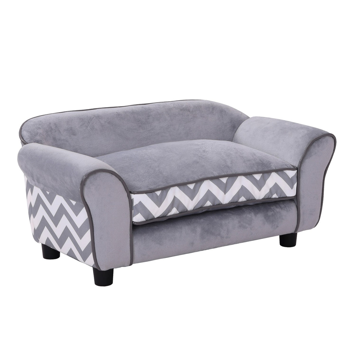 easycomfort easycomfort divanetto per cani cuccia per animali domestici grigio 73 5x41x33cm ean 8054144139937