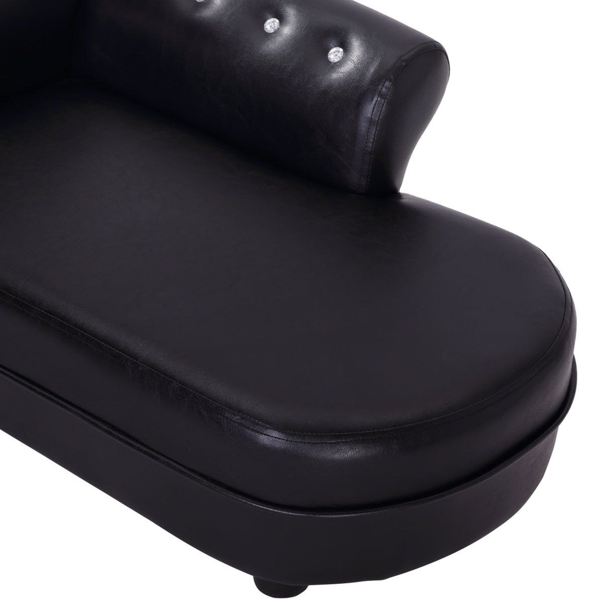 easycomfort easycomfort divanetti per cani chaise longue ottomana per animali nero 82.5x45x41.5cm ean 8054144139692