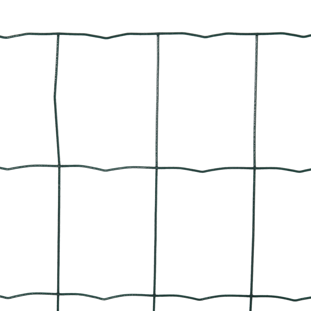 easycomfort easycomfort rete per recinzioni in metallo con rivestimento in pvc rotolo da 10x1m verde