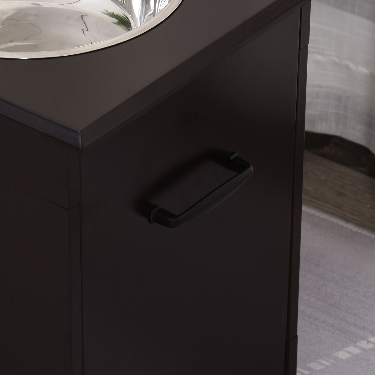 easycomfort easycomfort portaciotole rialzato per cani con 2 ciotole di 24cm in acciaio inox ean 8054144131061