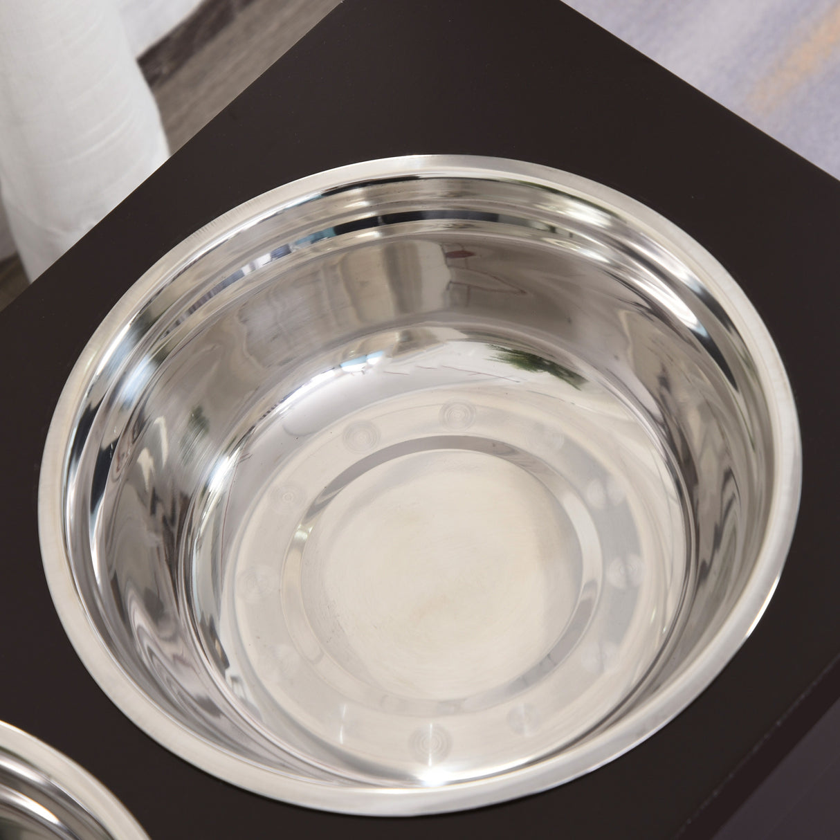 easycomfort easycomfort portaciotole rialzato per cani con 2 ciotole di 24cm in acciaio inox ean 8054144131061