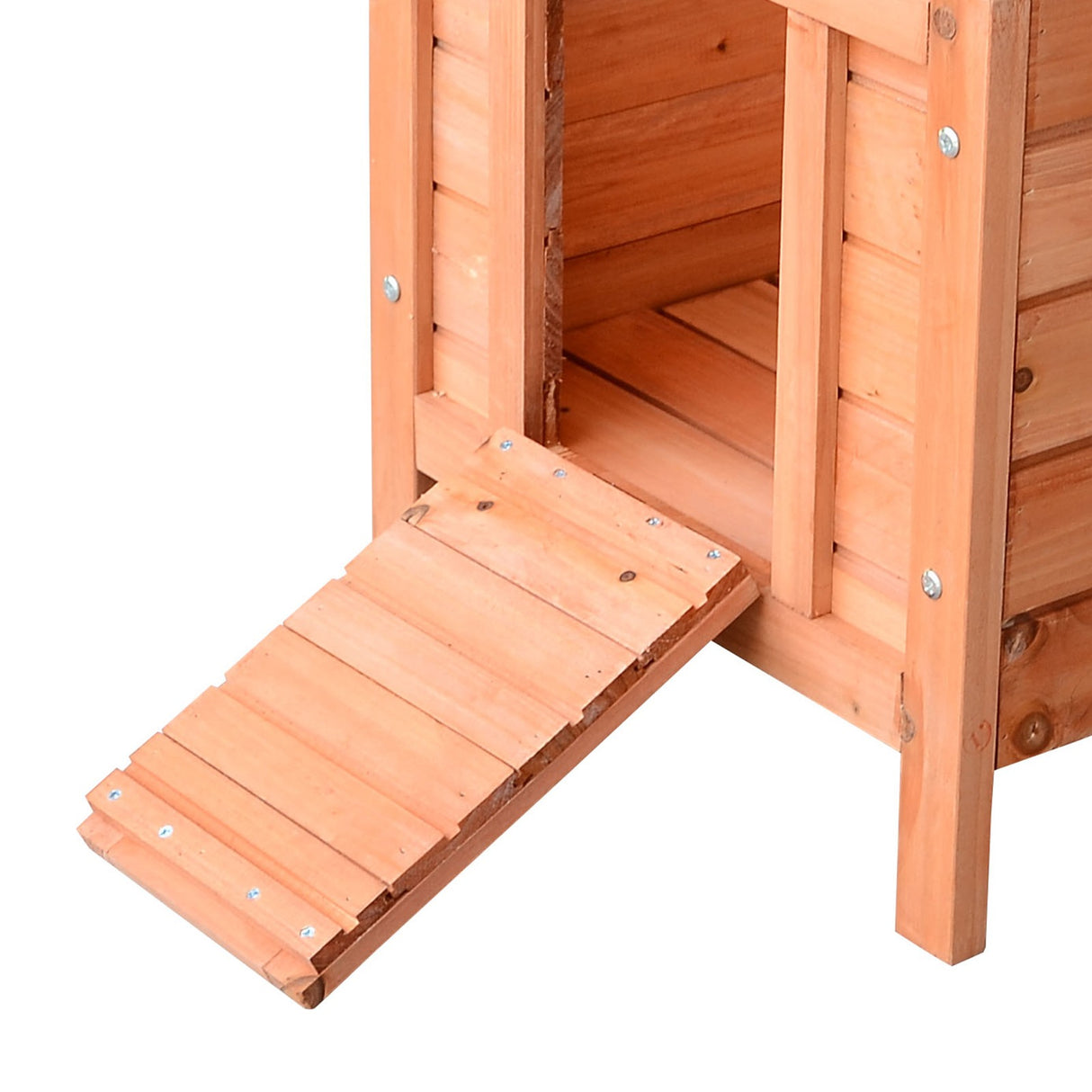 easycomfort easycomfort conigliera gabbia per piccoli animali con tetto apribile in legno 51x42x43 cm ean 8054111842624