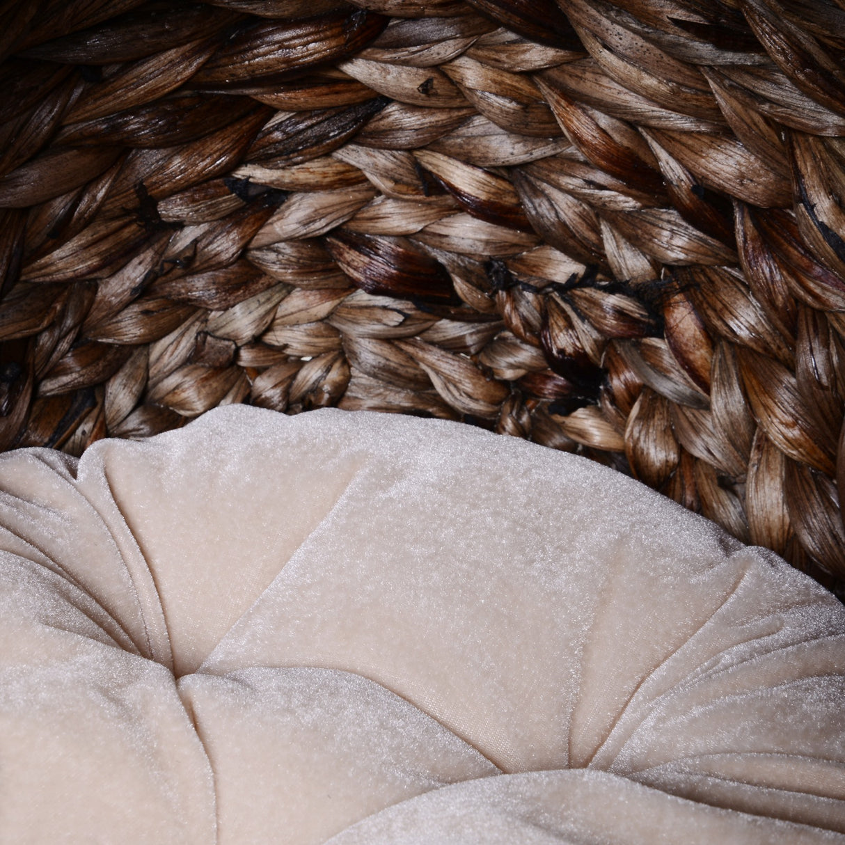 easycomfort easycomfort cuccia per gatti rialzata con cuscino materiale naturale 42x33x52cm beige ean 8054111845069