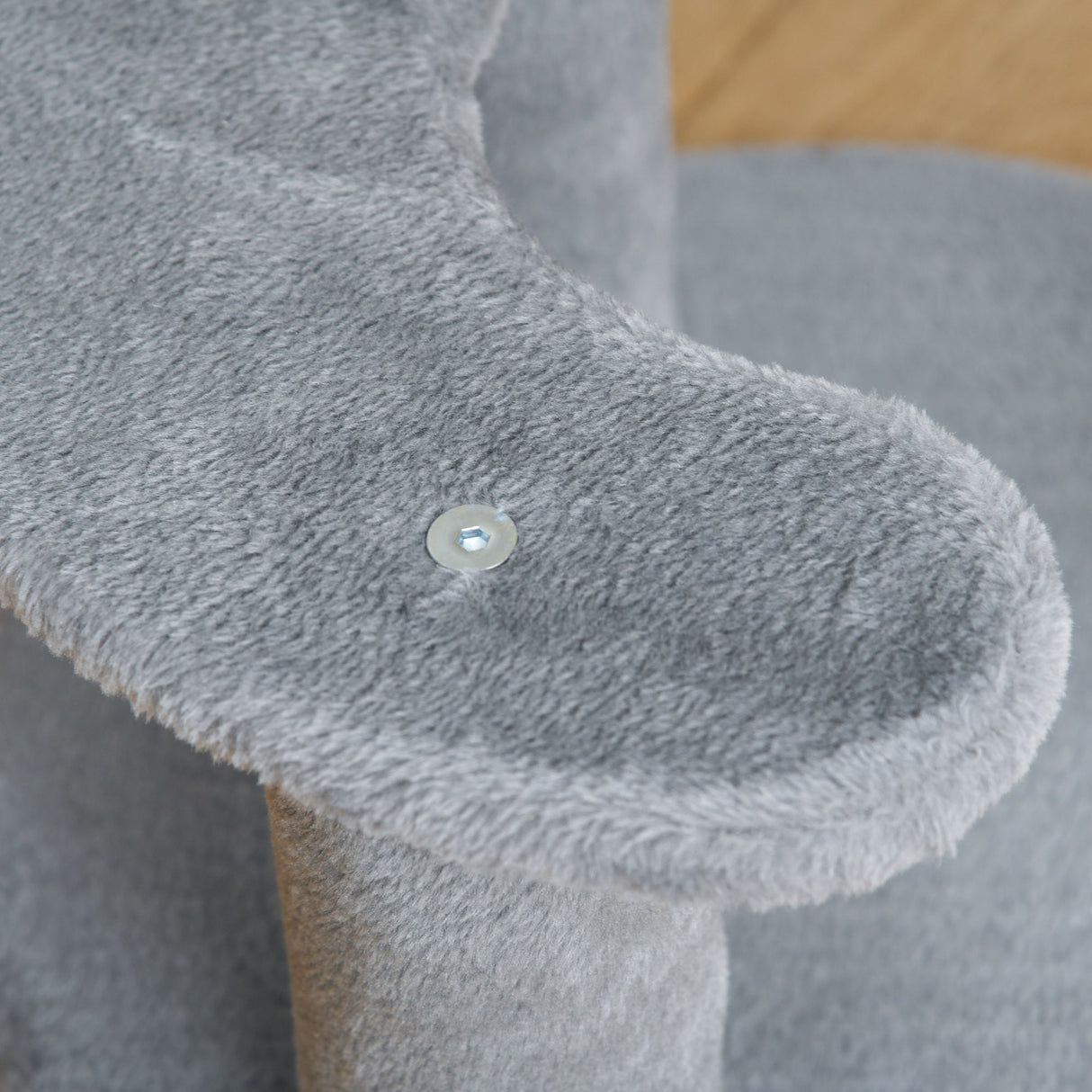 easycomfort easycomfort albero per gatti a 3 livelli in peluche sisal naturale grigio 40x65cm ean 8054111843539