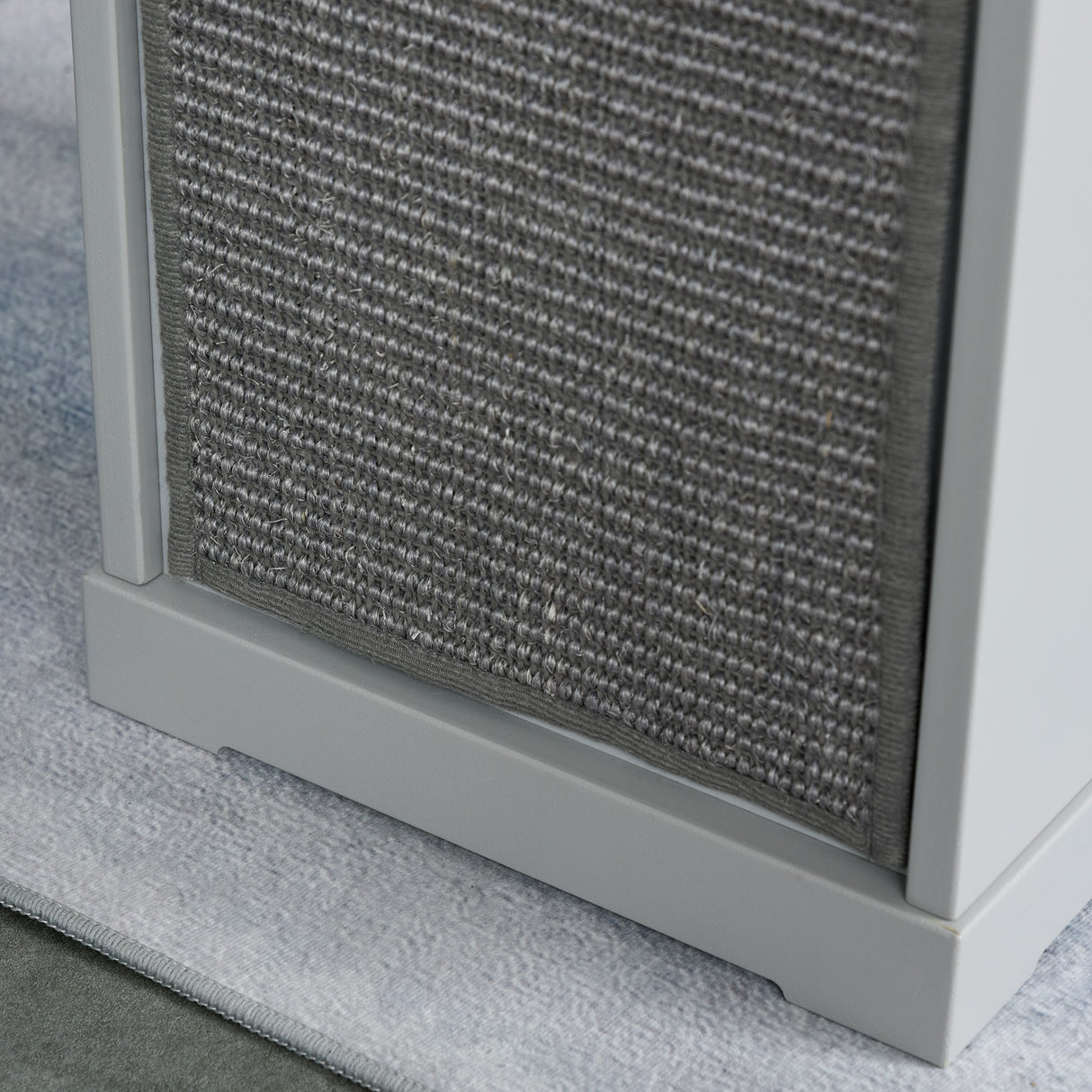 easycomfort easycomfort cuccia per gatti in legno con 2 cuscini e tiragraffi rimovibili grigio ean 8054111847070