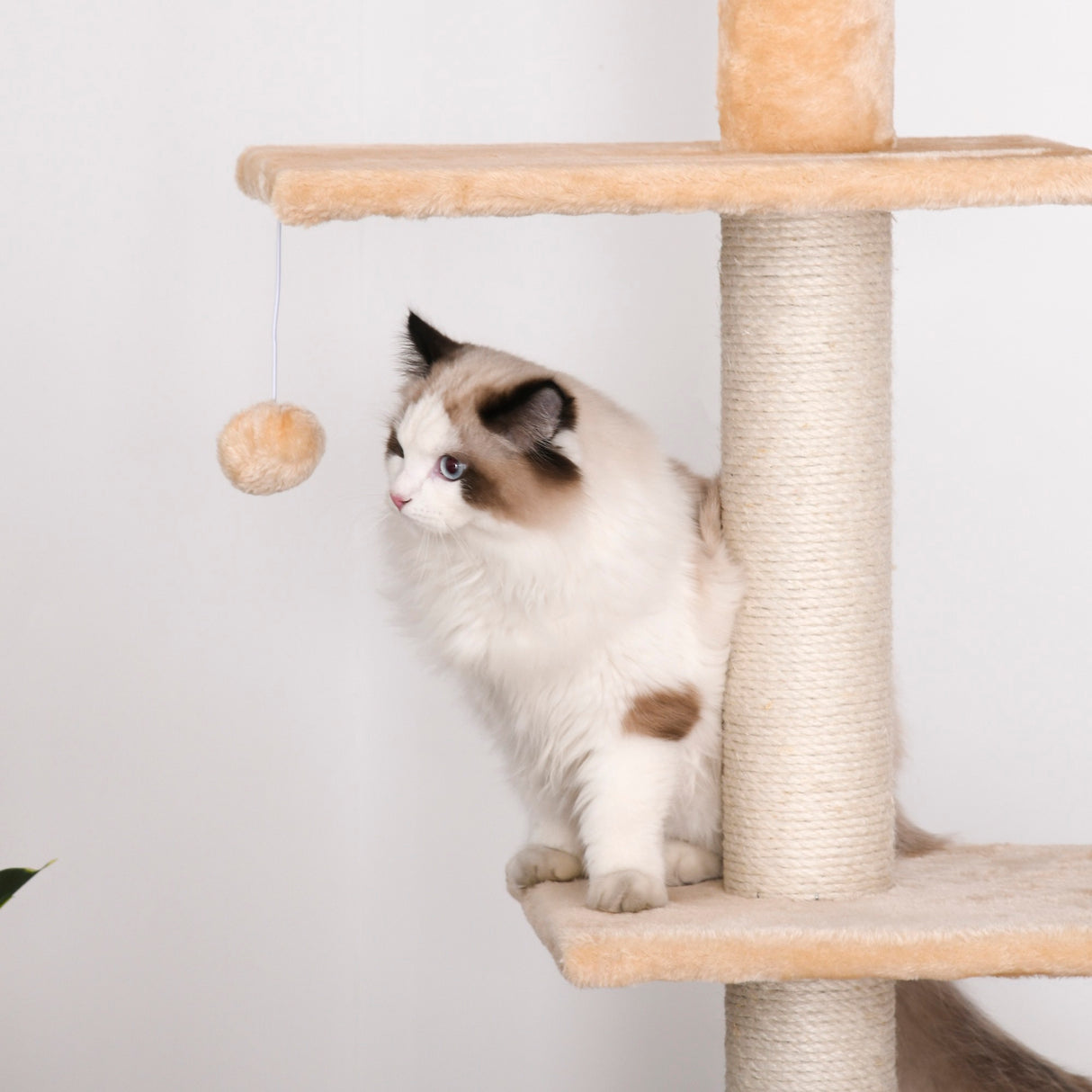 easycomfort easycomfort tiragraffi a soffitto multilivello 210 240cm con corde in juta giallo ean 8054144132990