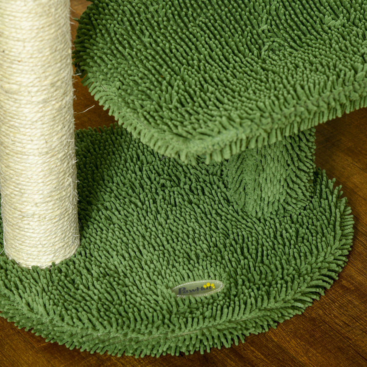 easycomfort easycomfort albero per gatti a forma di cactus con tiragraffi e pallina da gioco 35x31x55 5 cm verde e bianco