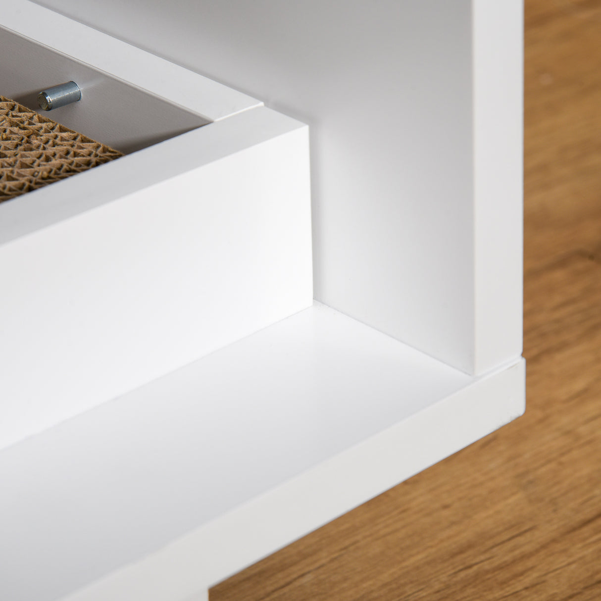 easycomfort easycomfort mobile per lettiera gatti in legno 2 ante e apertura laterale con tiragraffi ean 8054144130682