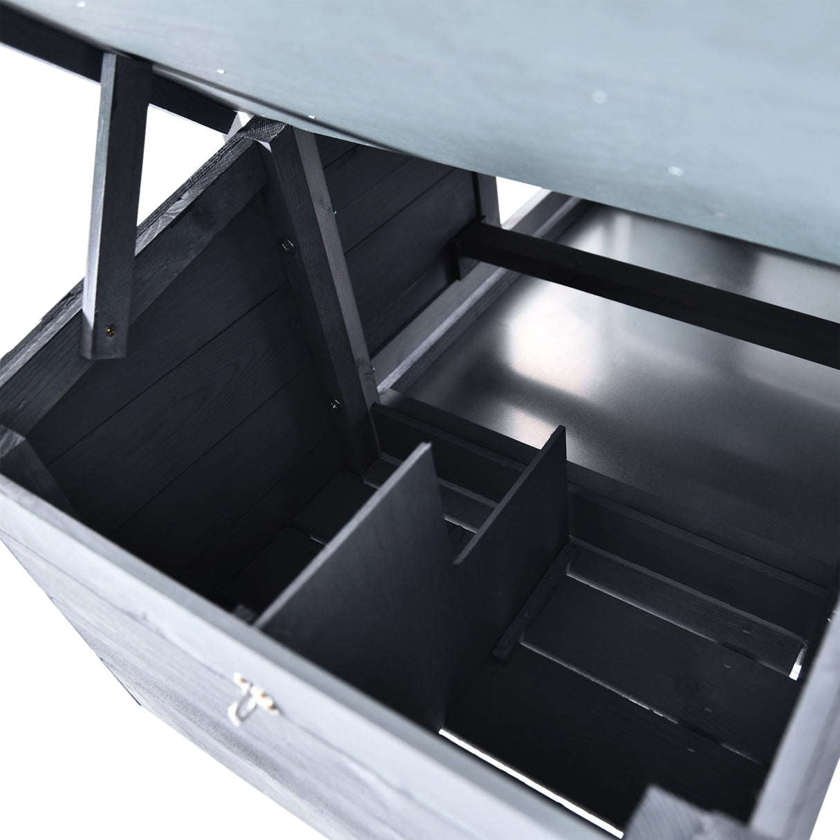 easycomfort easycomfort pollaio prefabbricato in legno per 2 galline con recinzione e nido per cova 150 5x54x87cm