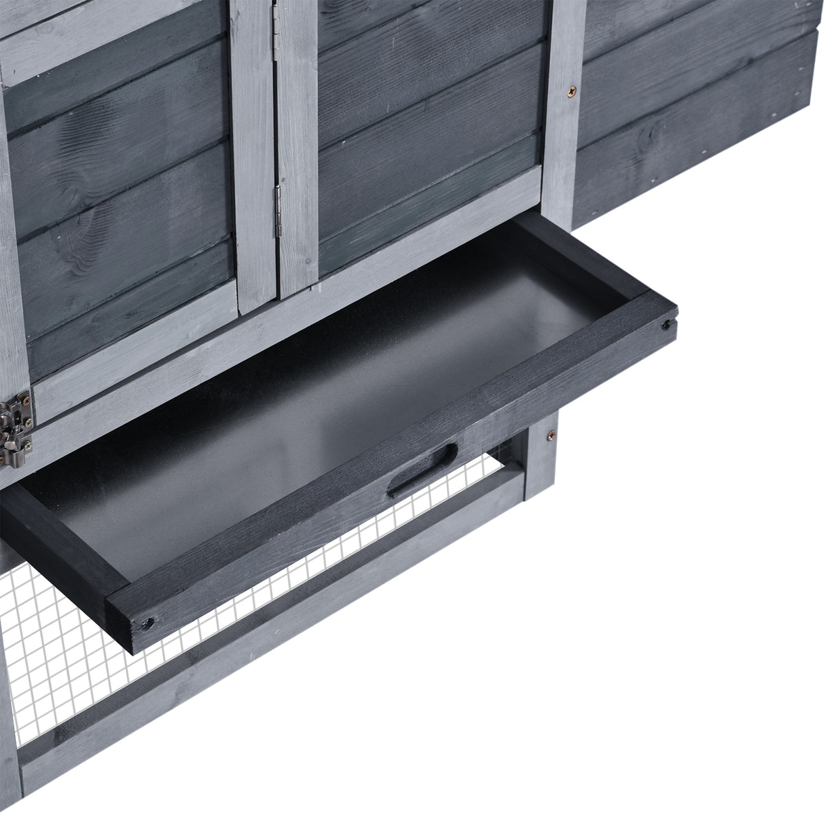 easycomfort easycomfort pollaio prefabbricato in legno per 2 galline con recinzione e nido per cova 150 5x54x87cm