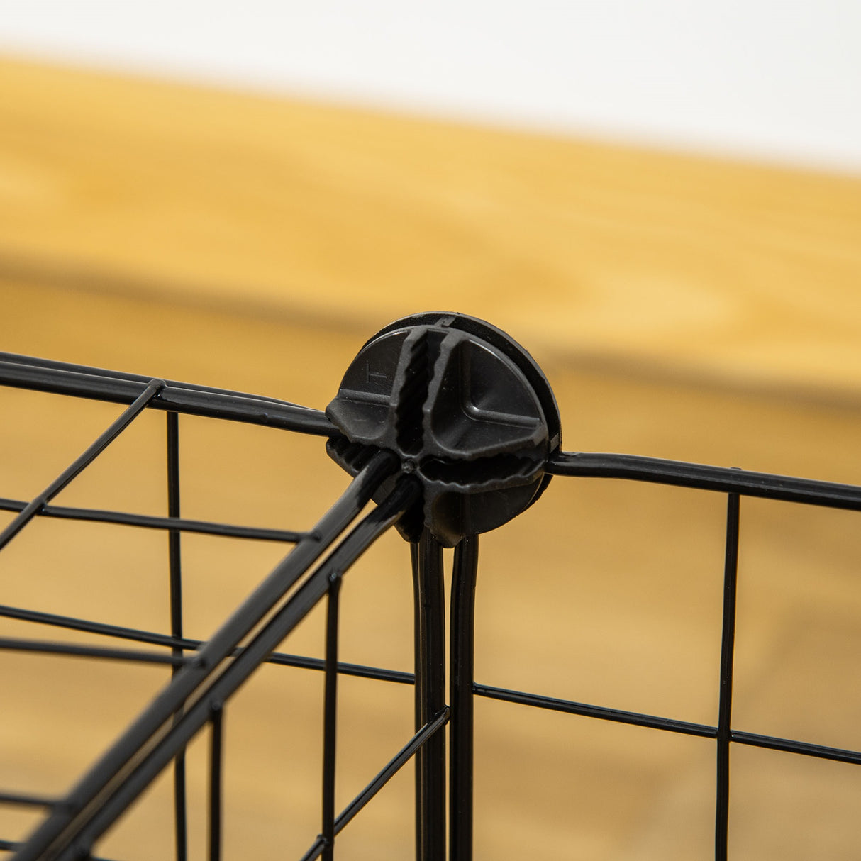 easycomfort easycomfort recinto per conigli e porcellini dindia modulabile con accessori montaggio 105x70x35cm nero