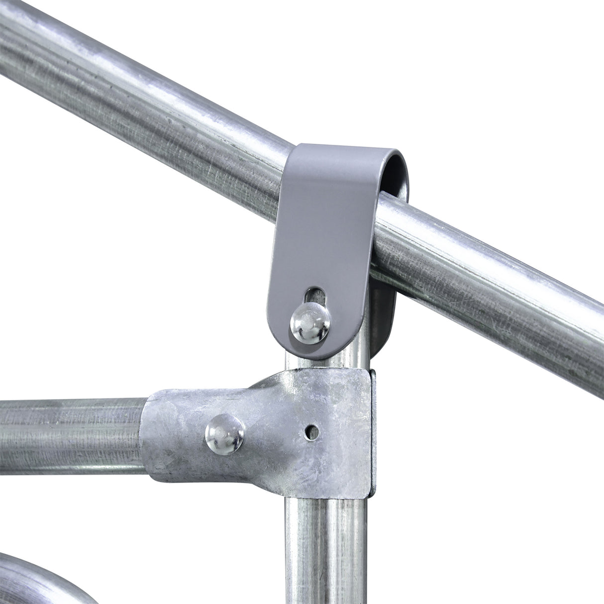 easycomfort easycomfort pollaio da giardino con telaio zincato copertura impermeabile e rete esagonale 3x8x2m argento