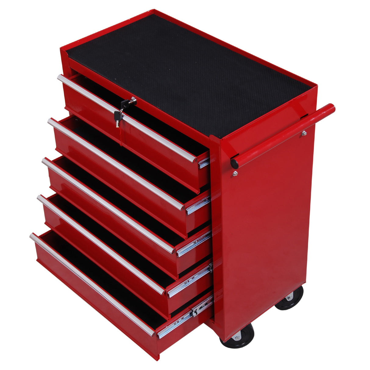 easycomfort easycomfort carrello cassettiera porta utensili per officina rosso 67.5x33x77cm ean 8055776912509
