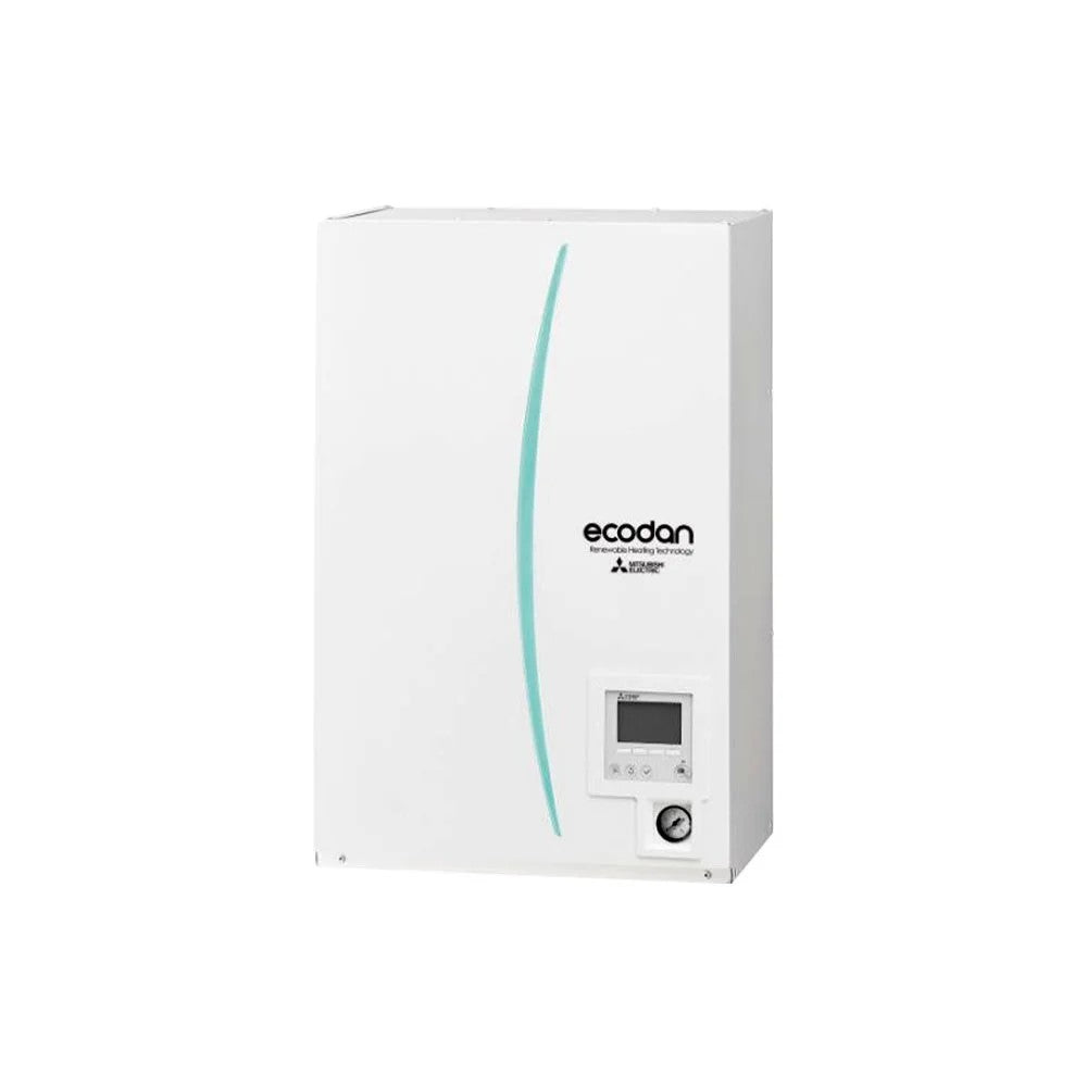 mitsubishi electric pompa di calore aria acqua mitsubishi electric hydrobox s reversibile ersd vm2d con unita esterna ecodan e suz swm40va 56 kw r 32