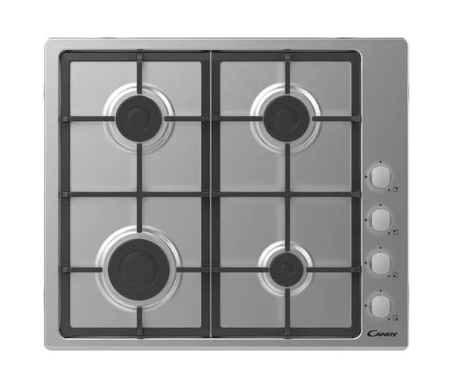 candy piano cottura a gas candy 4 zone di cottura piano in inoxlamiera chg6lx ean 8016361966833